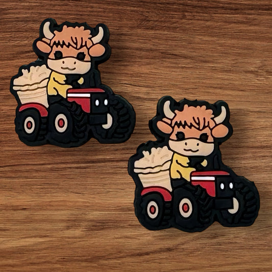 Cow On Tractor Focal (Custom)