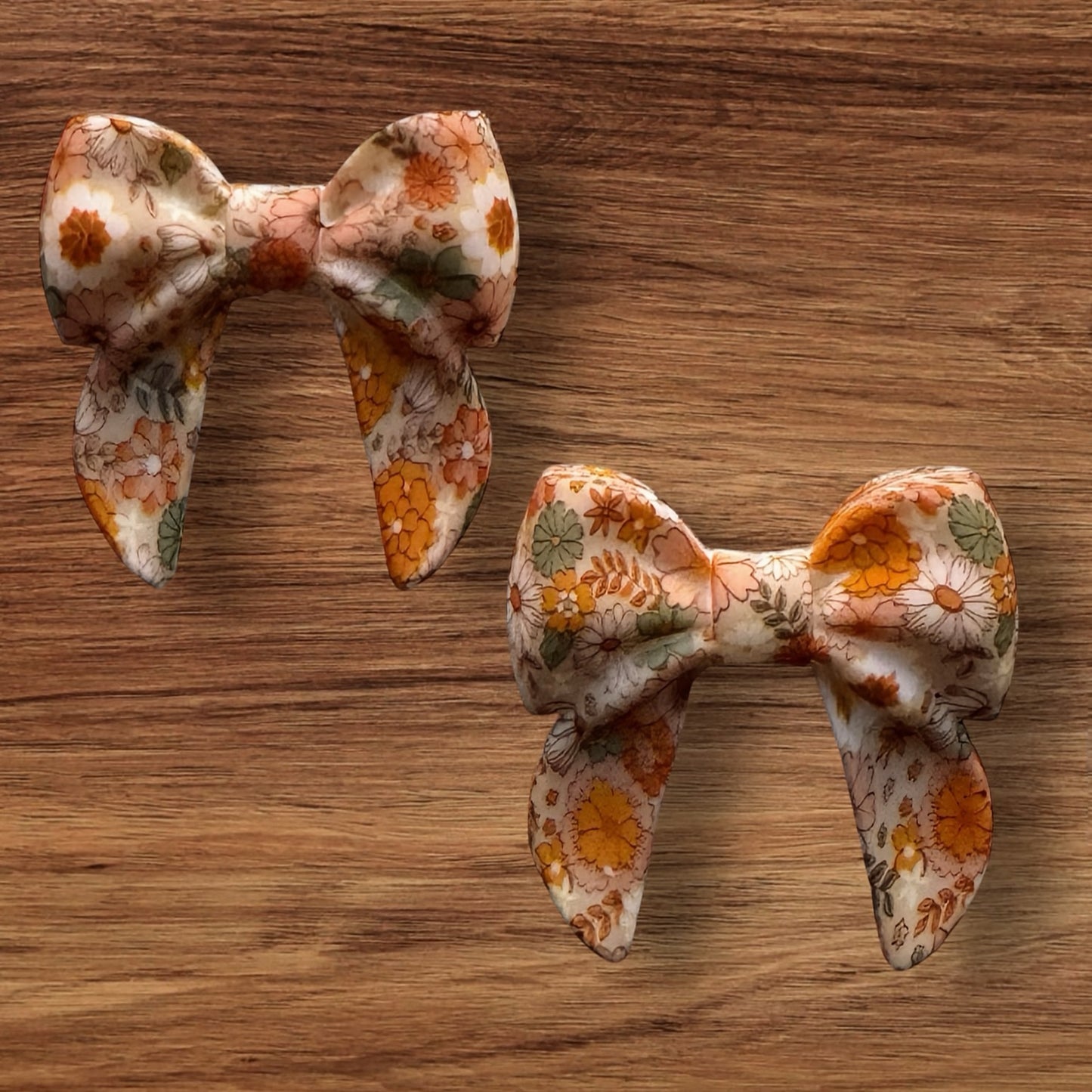 3-D Floral Bow Focal