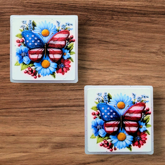 Patriotic Butterfly Focal (Custom)
