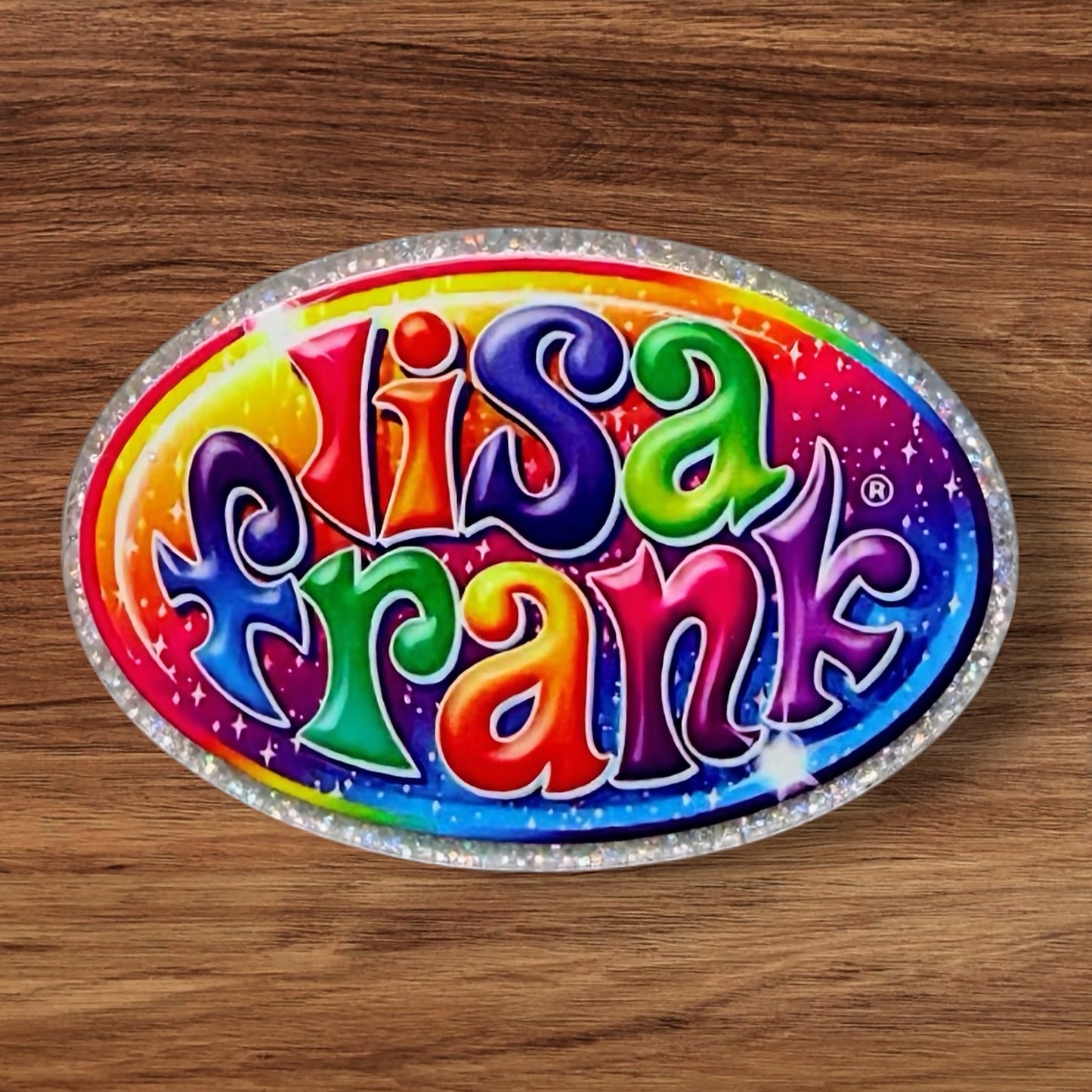 Colorful Lisa Acrylic Flatback