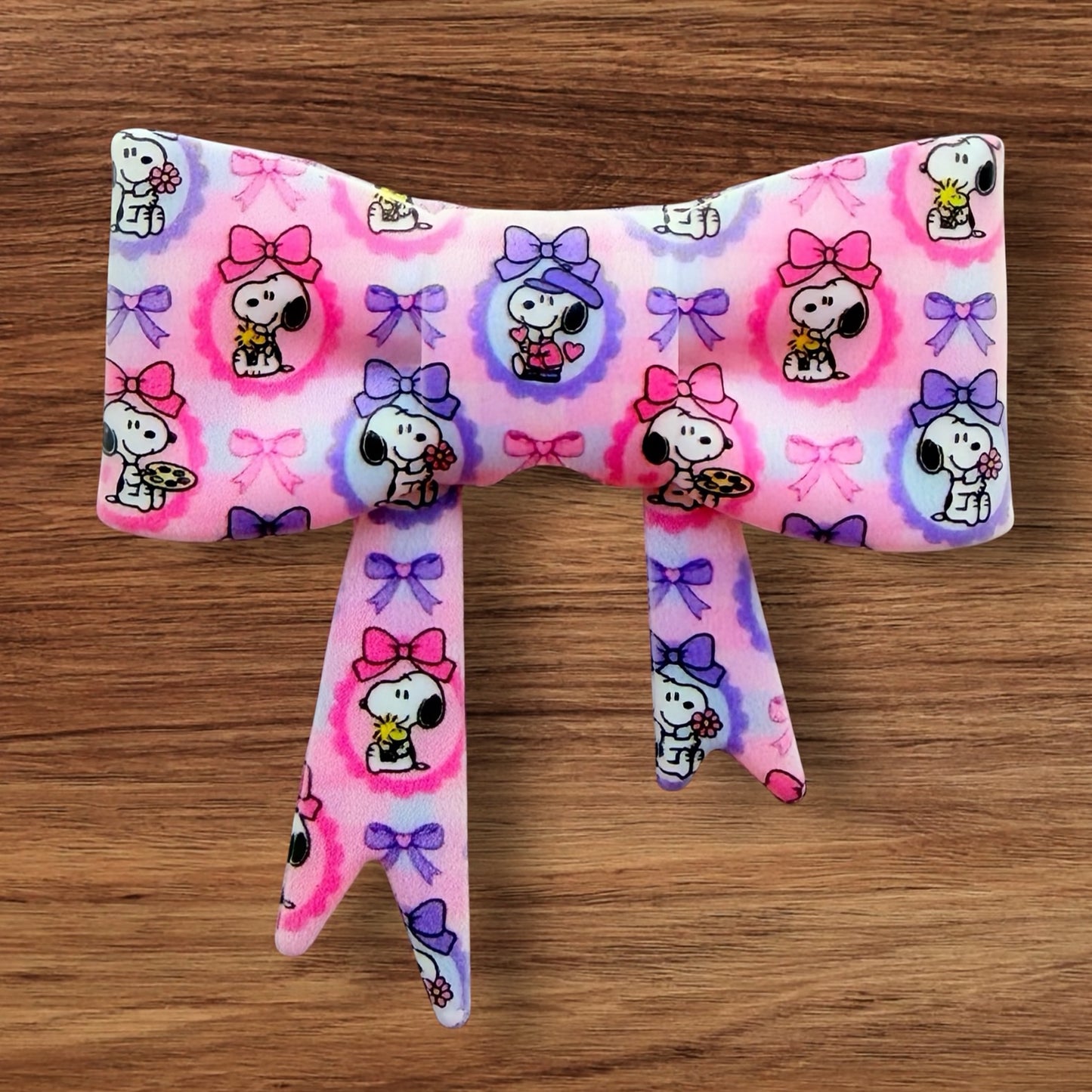White Beagle Bow Focal/Straw Topper (Exclusive)