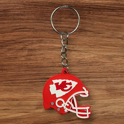 Football PVC Keychain