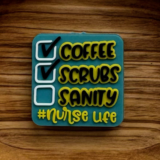 Coffee, Scrubs, Sanity Focal