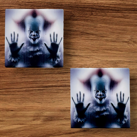Scary Clown Behind Glass Focal (Custom)