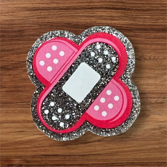 Pink Band-Aid Acrylic Flatback