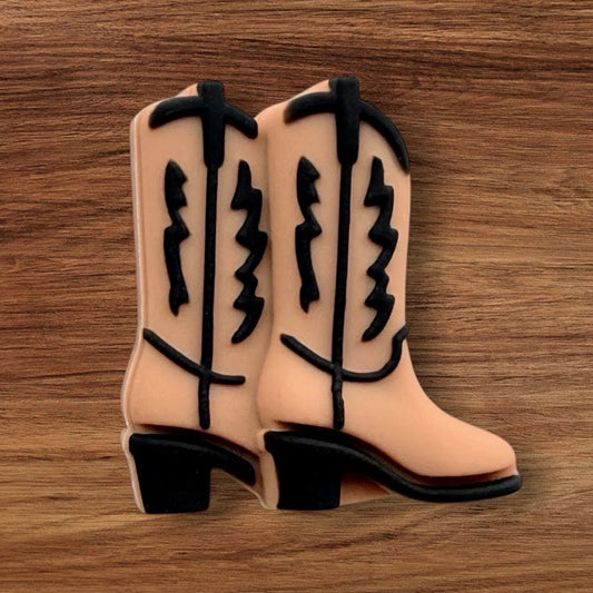 3-D Cowboy Boots Focal