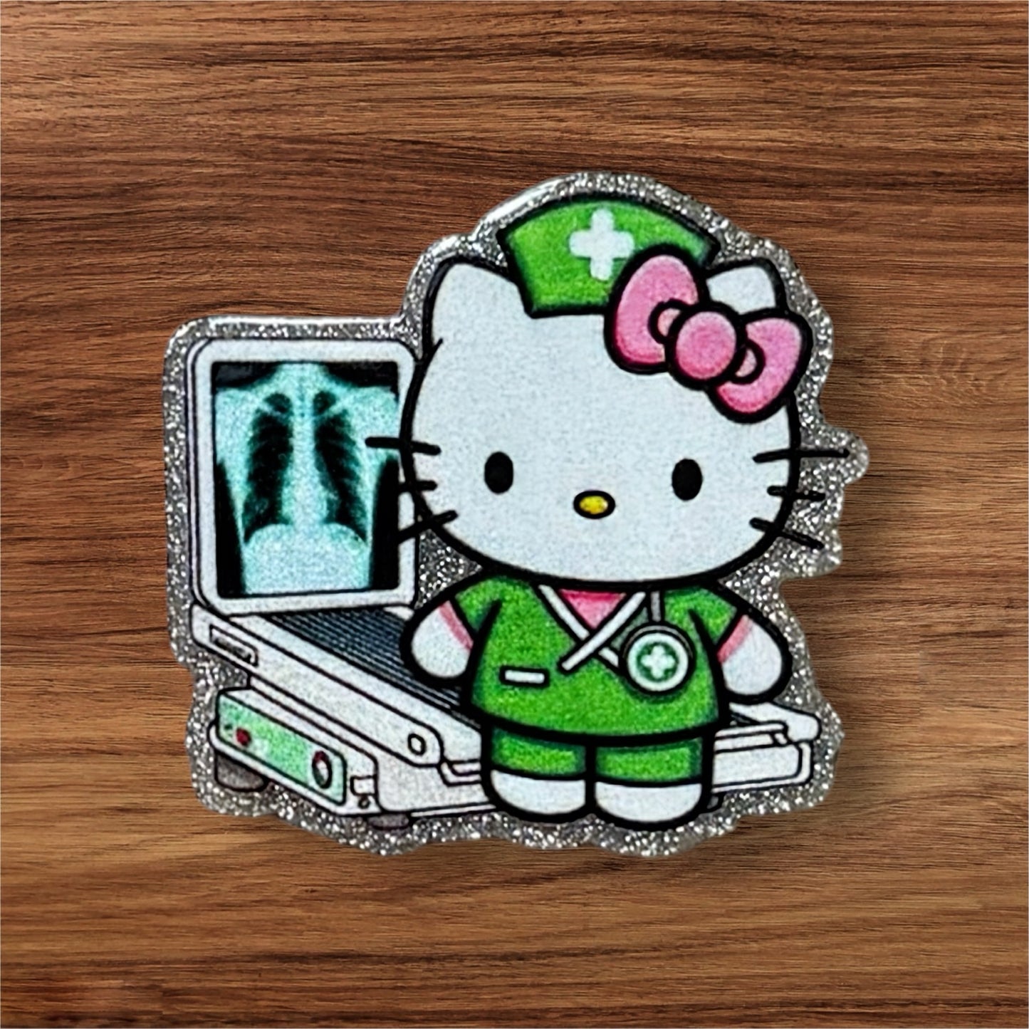 Nurse Kitty Acrylic Flatback