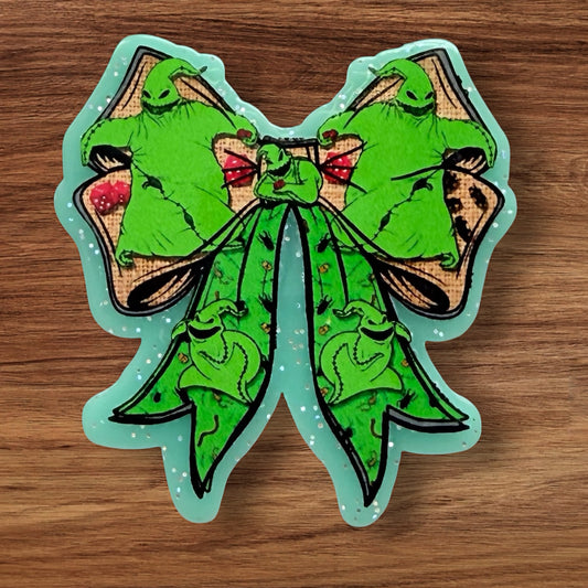 Boogie Bow Acrylic Flatback