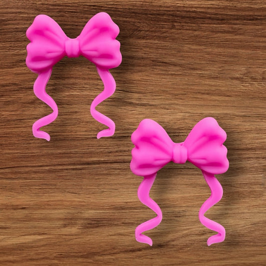 Long Tail Bow Focal (Pink)
