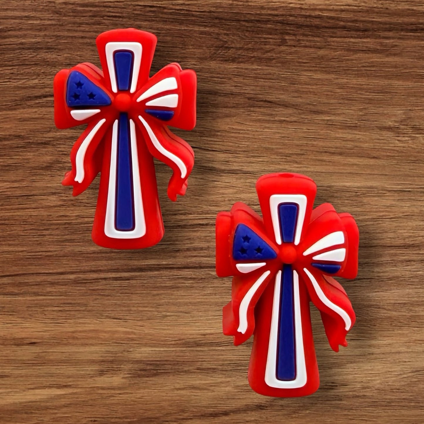 Patriotic Cross Focal
