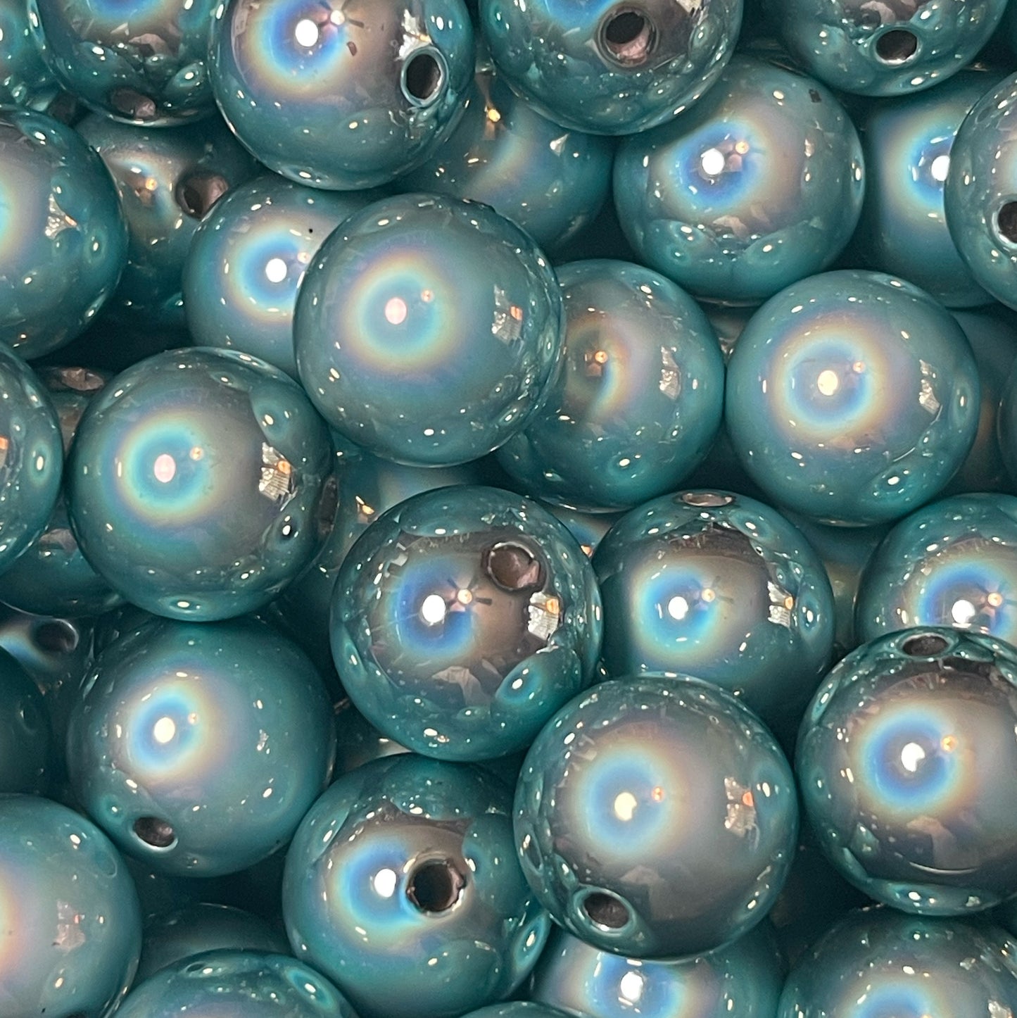 20mm 3-D Illusion Acrylic Beads