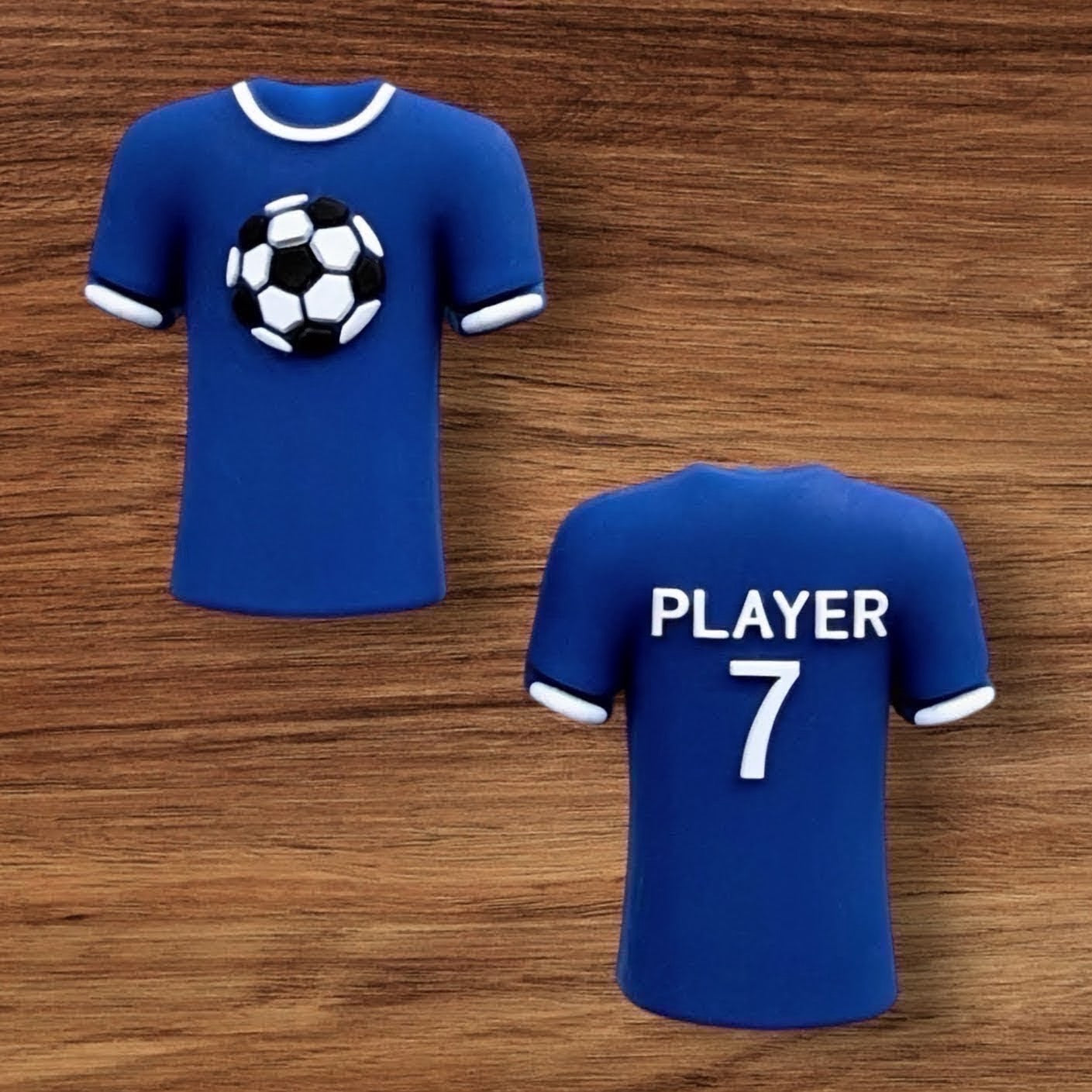 3-D Soccer Jersey Focal