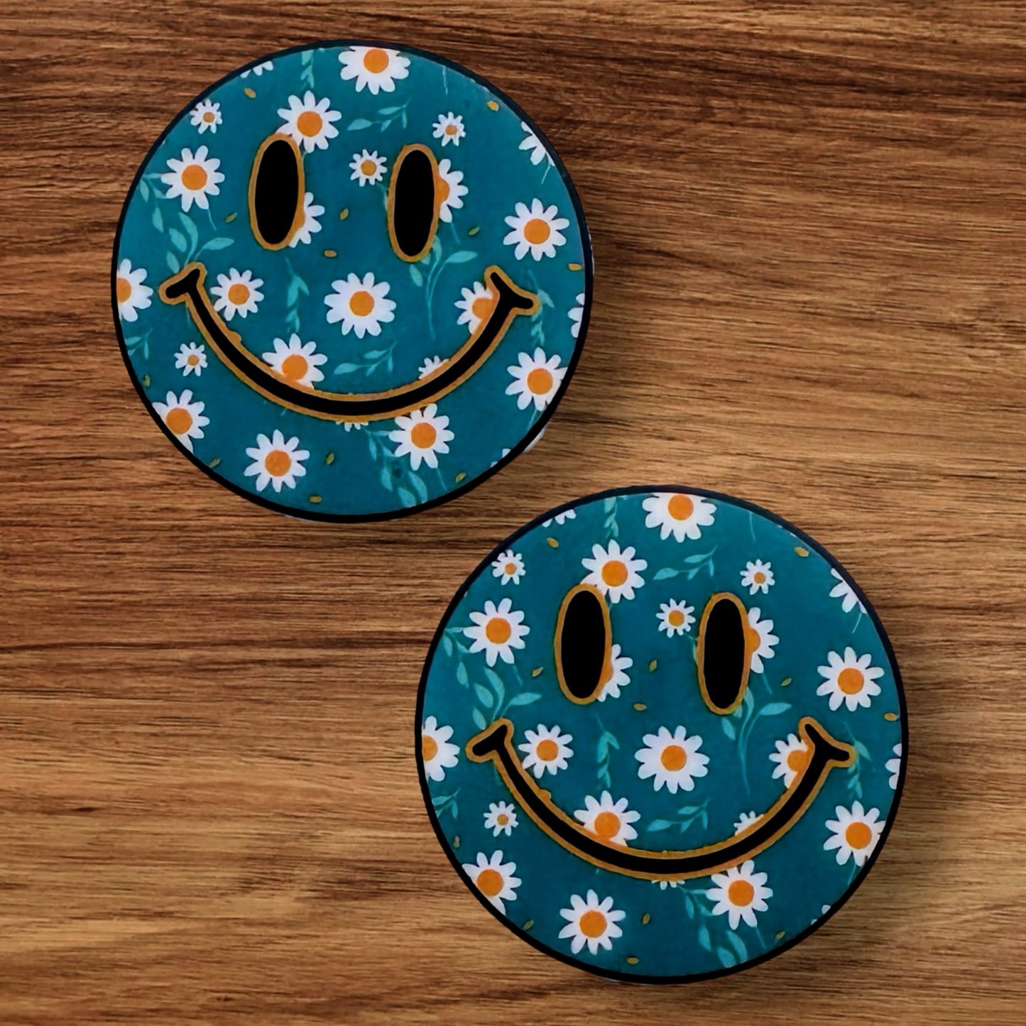 Floral Happy Face Focal (Custom)