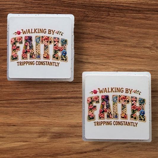 Walking By Faith Tripping Constantly Focal (Custom)