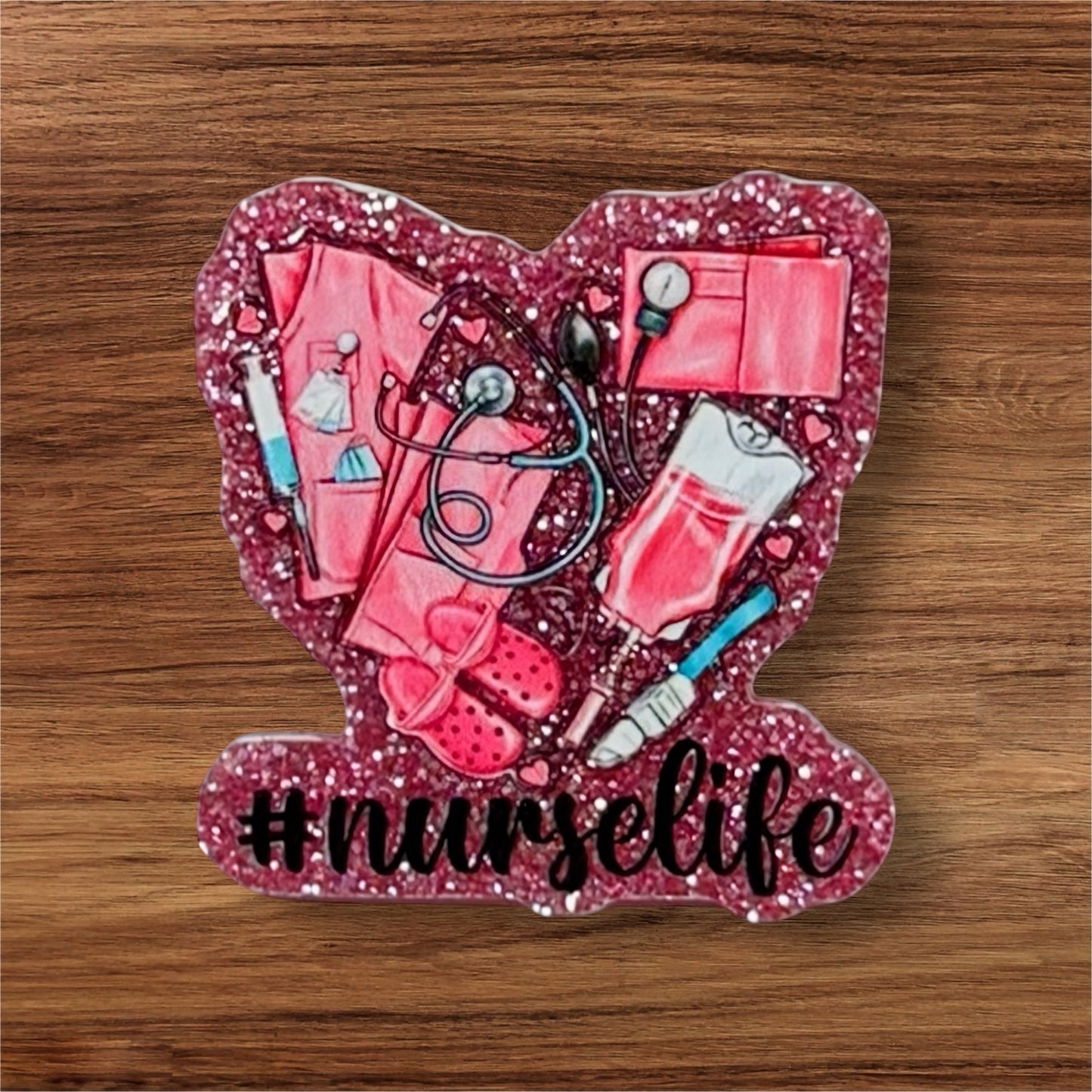 Nurse Life Acrylic Flatback