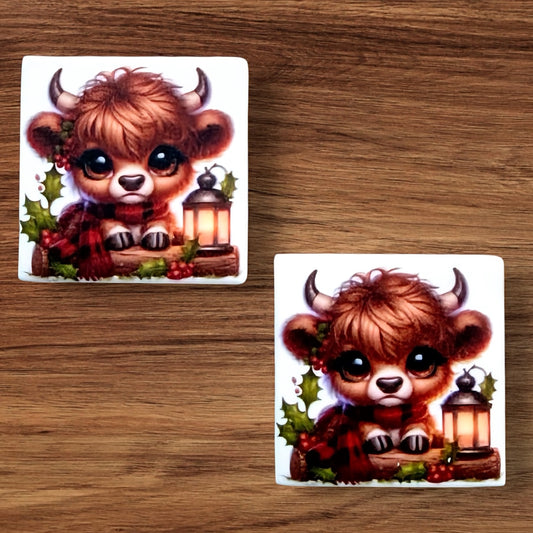 Christmas Cow Focal (Custom)