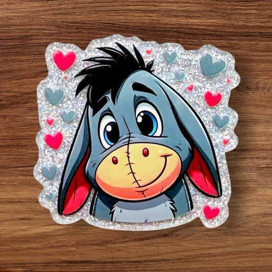 Cute Donkey Acrylic Flatback