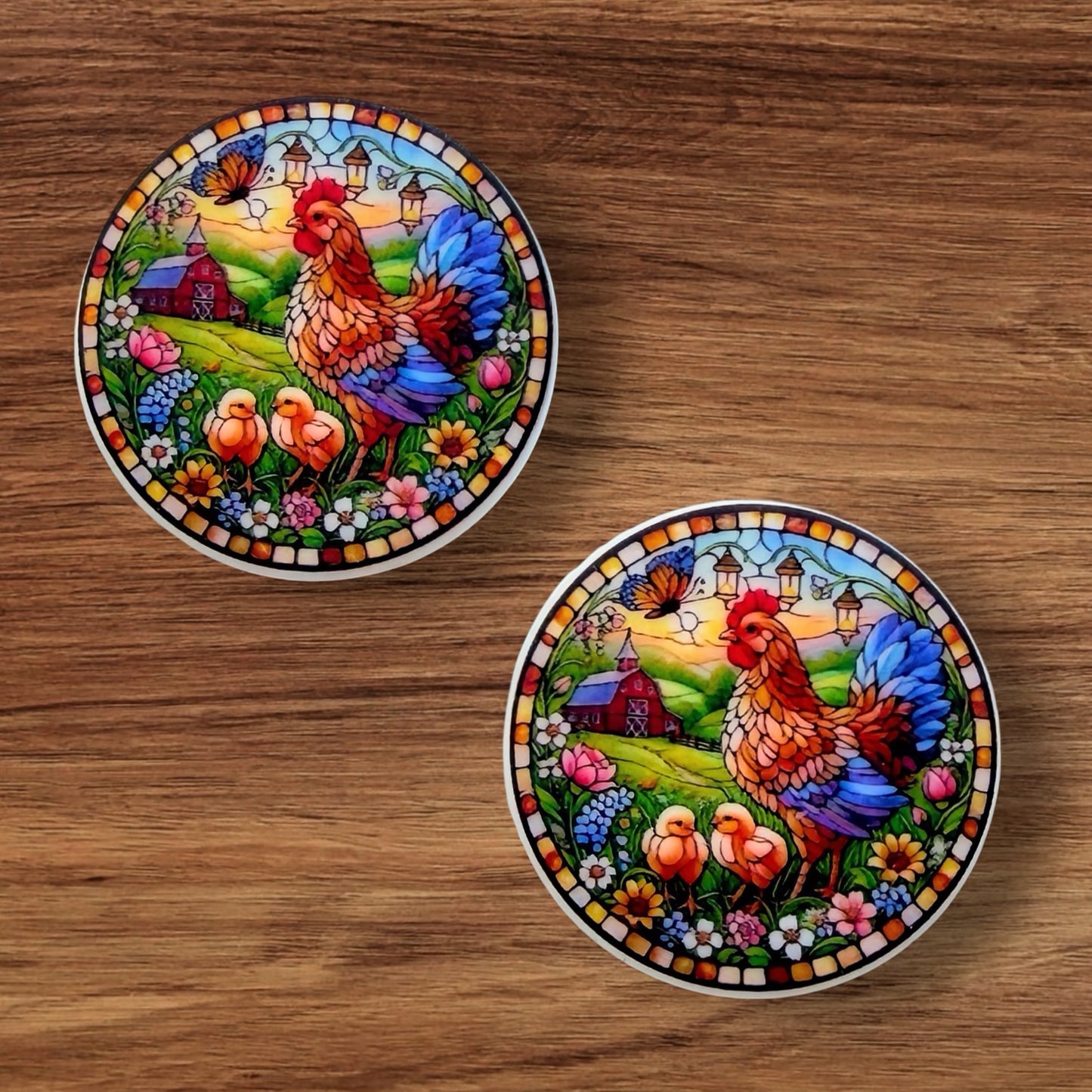 Floral Chicks Focal (Custom)