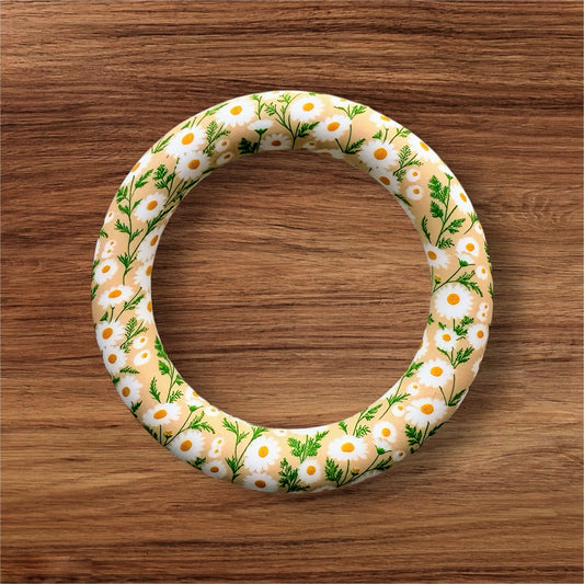 65mm Floral Daisy Silicone Ring