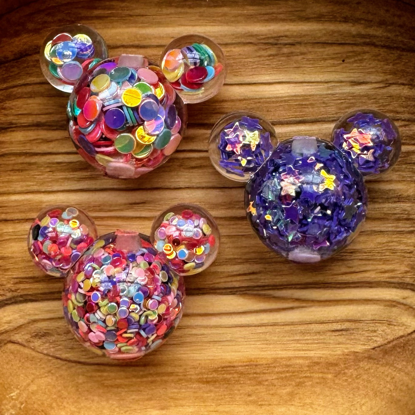 Acrylic Filled Mouse Beads