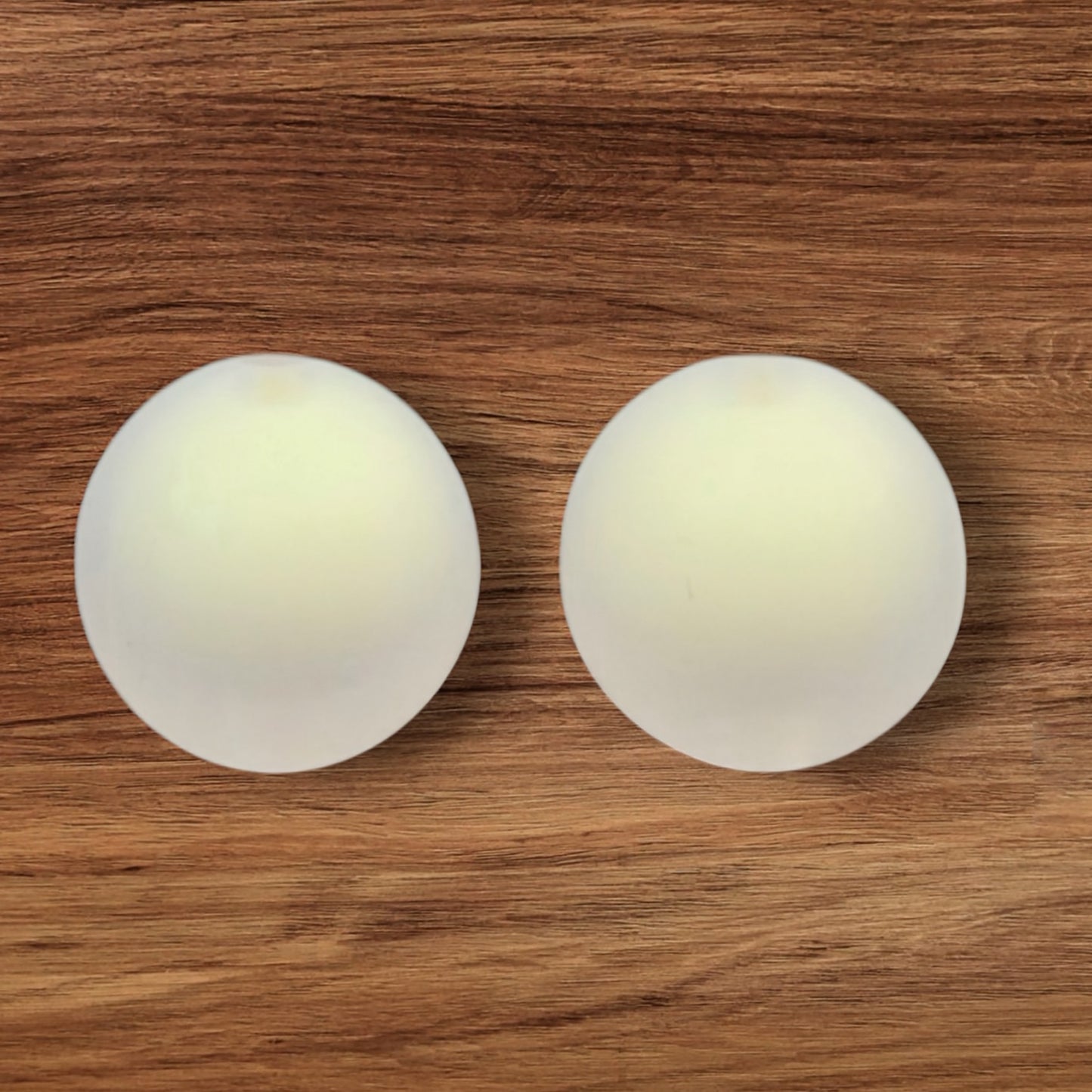 15mm Frosted Silicone Bead