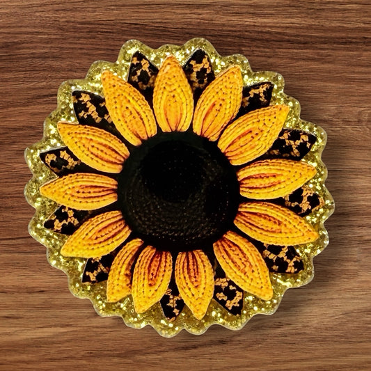Sunflower Acrylic Flatback