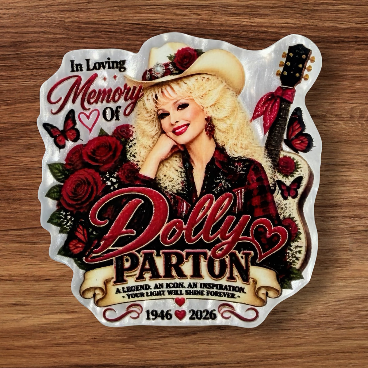 Dolly Acrylic Flatback