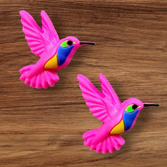 3-D Hummingbird Focal (Pink)