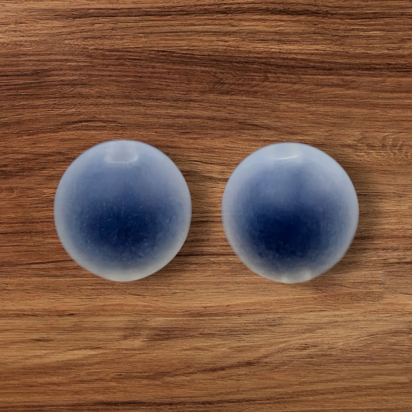 15mm Frosted Silicone Bead