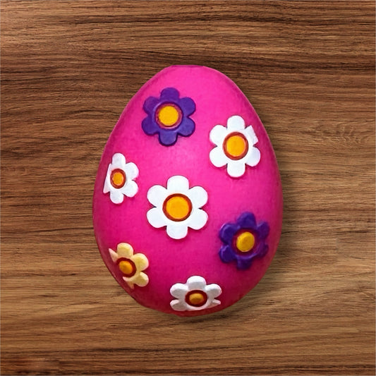 3-D Easter Egg Focal (Pink)