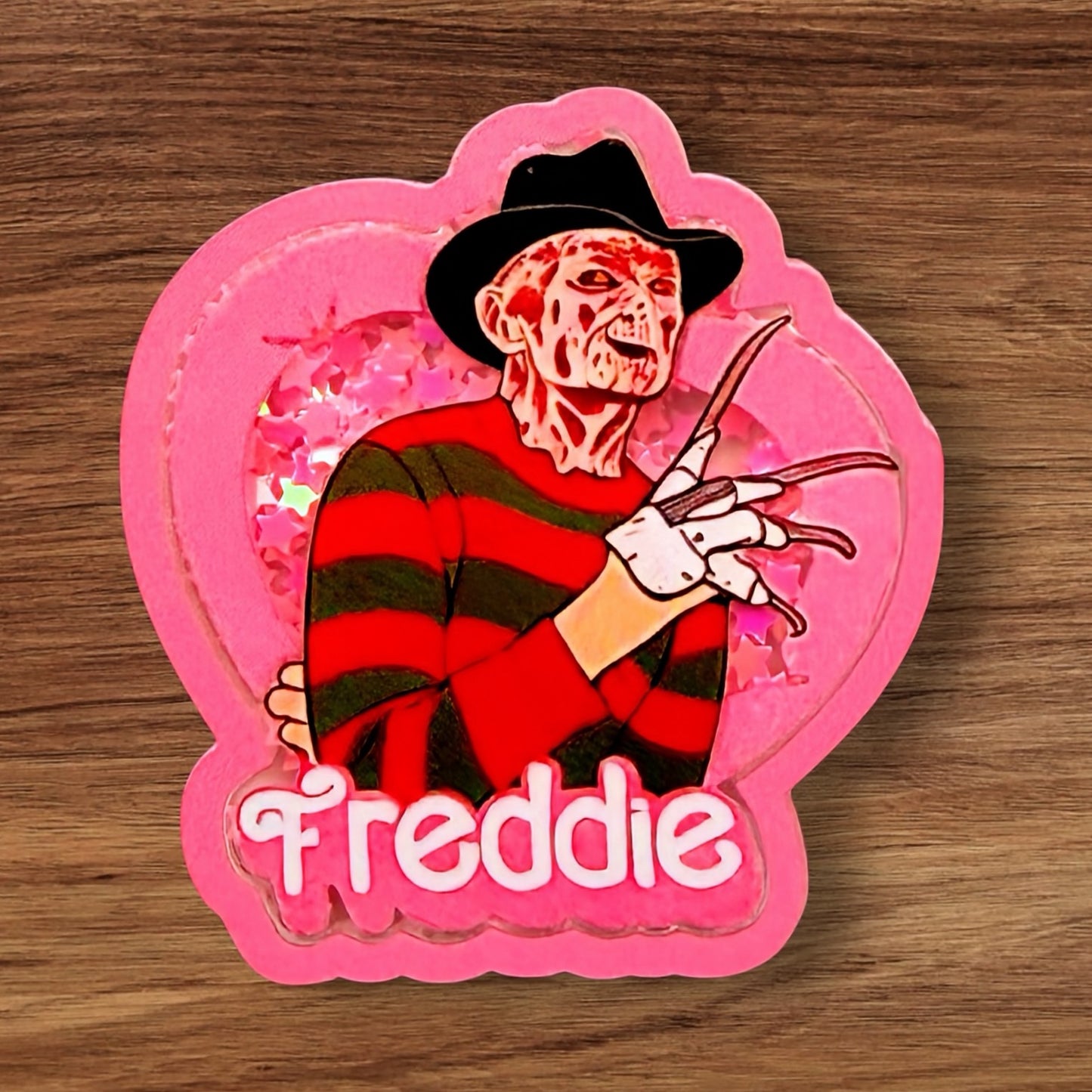 Freddie Acrylic Shaker Flatback