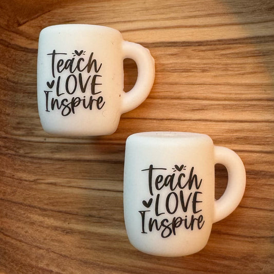 Teach Love Inspire Mug Focal