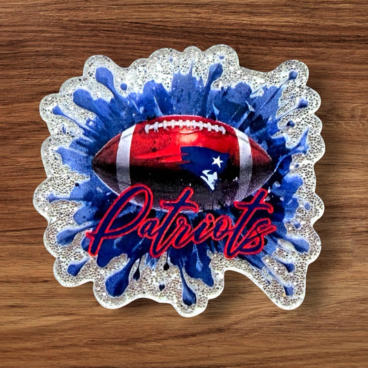 New England Football Acrylic Flatback