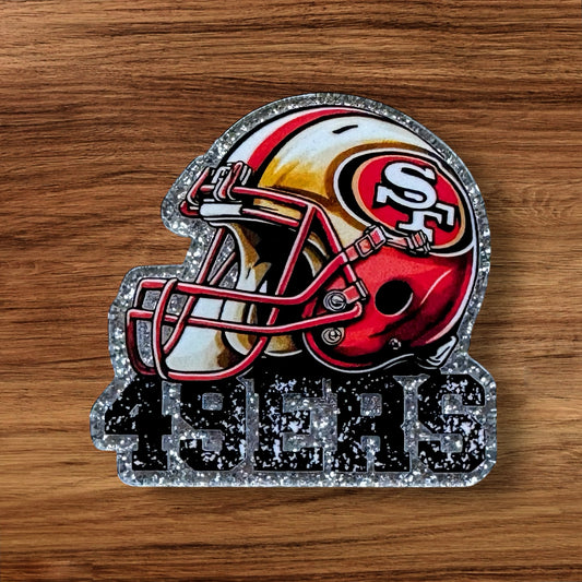 Football Acrylic Flatback