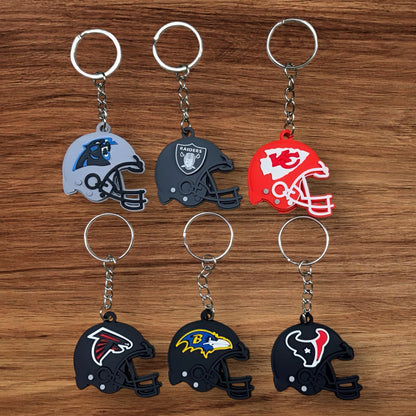 Football PVC Keychain