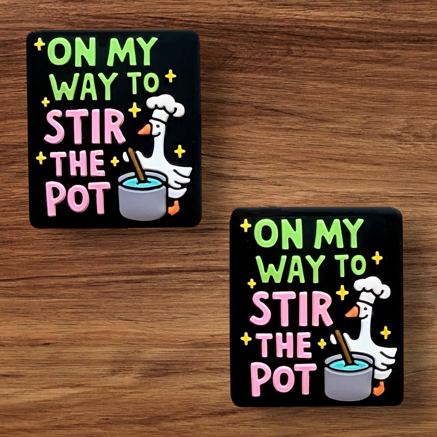 On My Way To Stir The Pot Focal