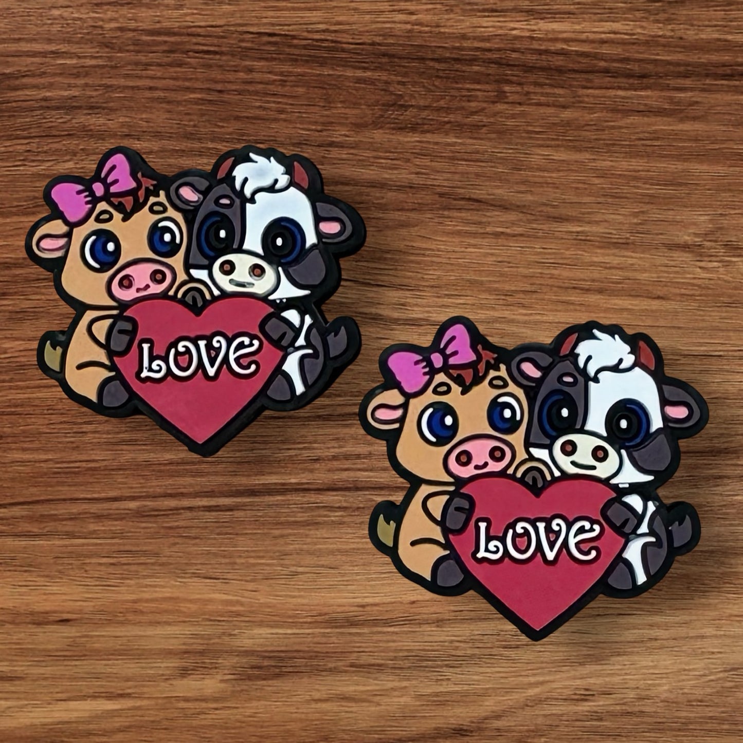 Cows With Love Heart Focal