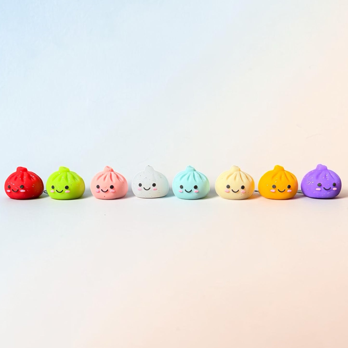 3-D Glitter Dumpling Focal