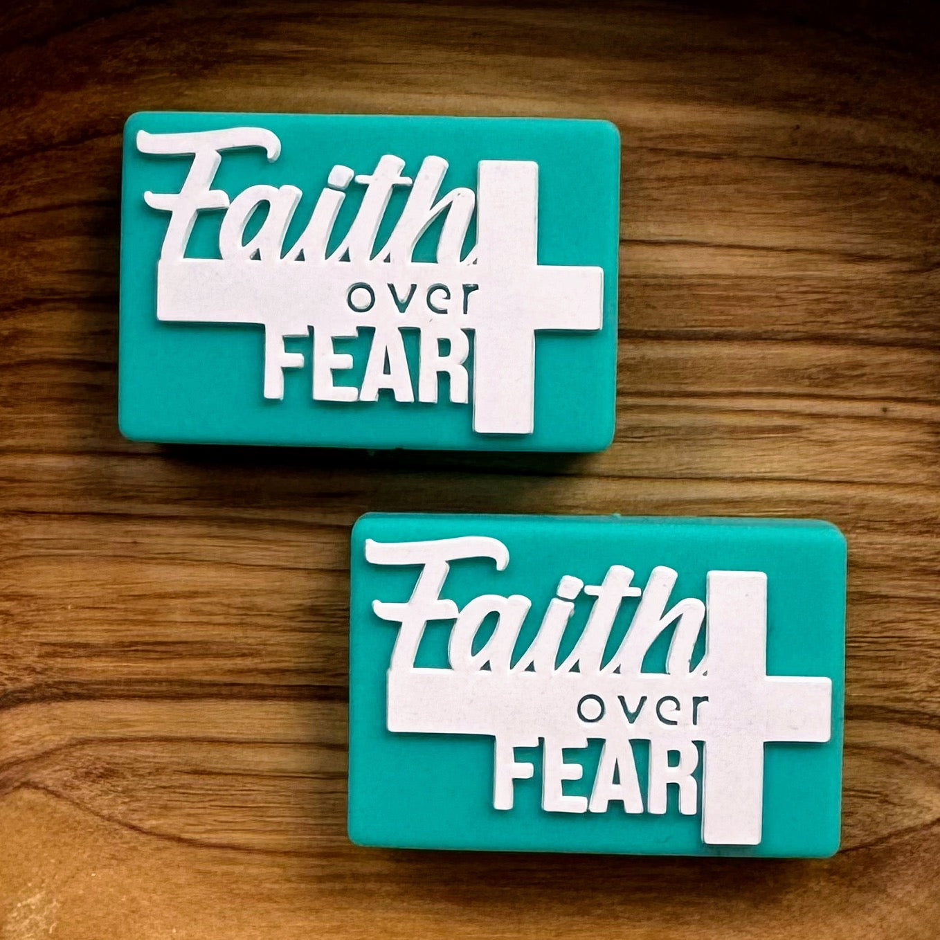 Faith Over Fear Focal (Blue)