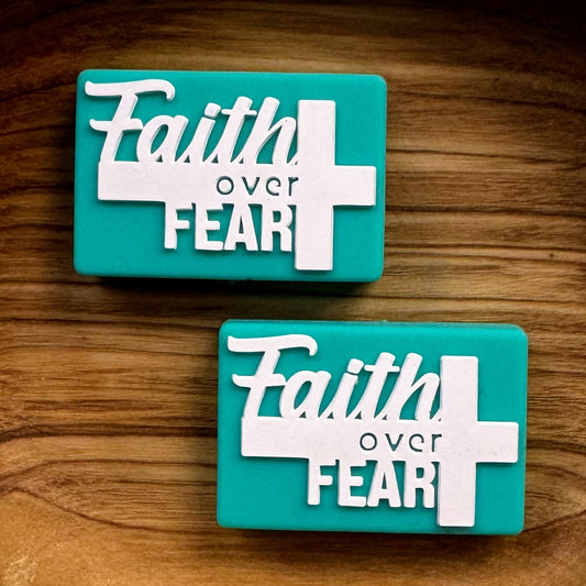 Faith Over Fear Focal (Blue)