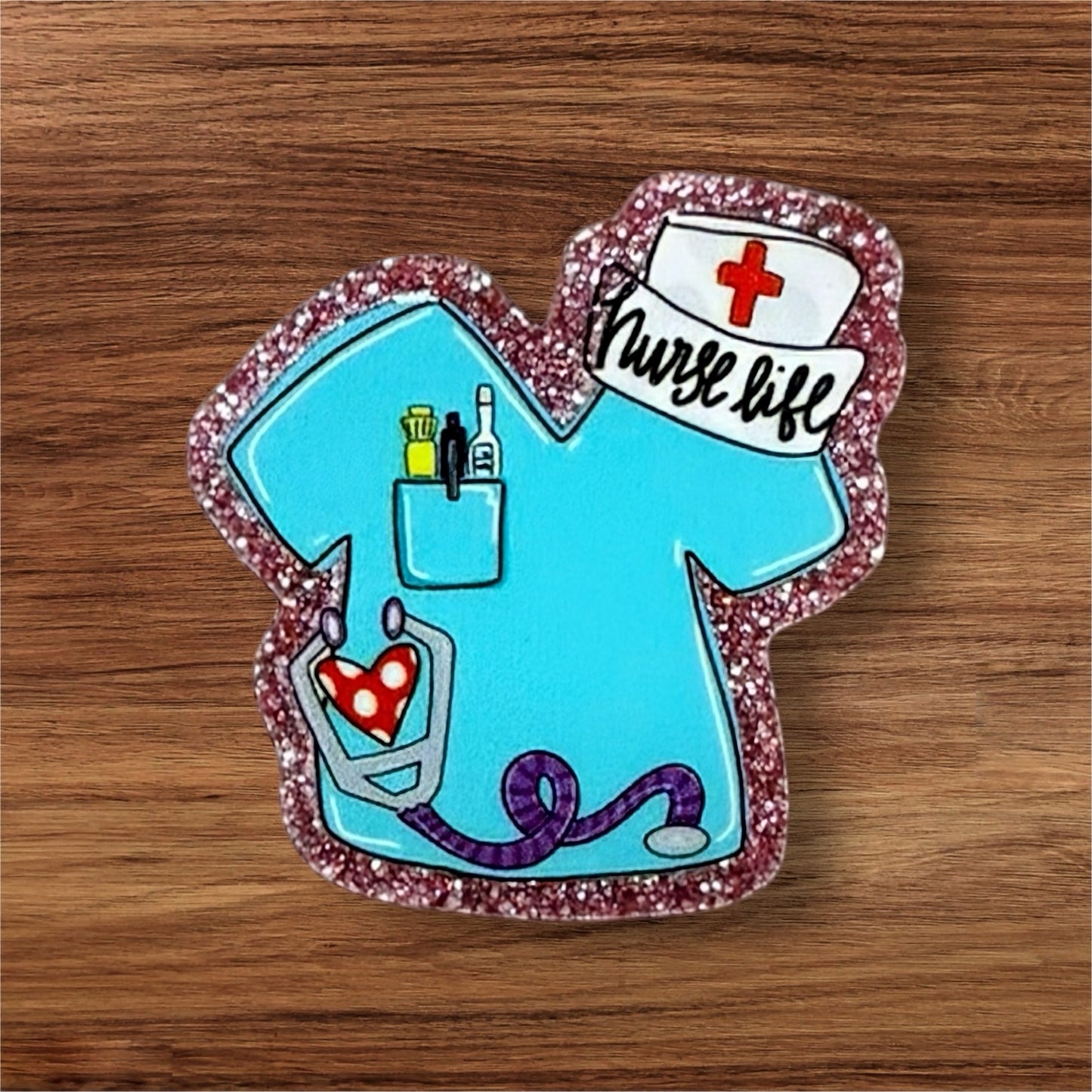 Nurse Life Acrylic Flatback