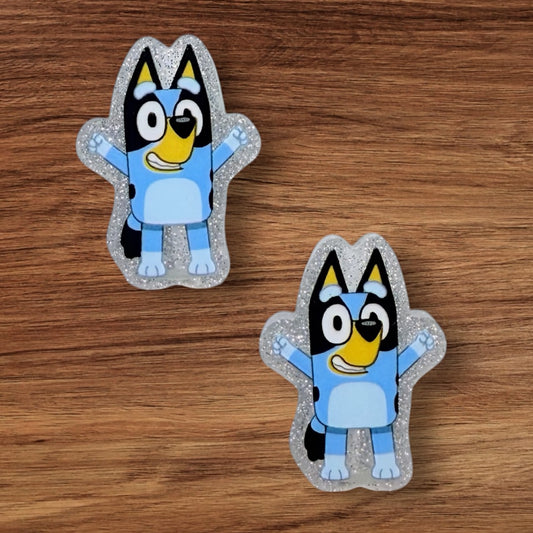 Blue Dog Acrylic Focal