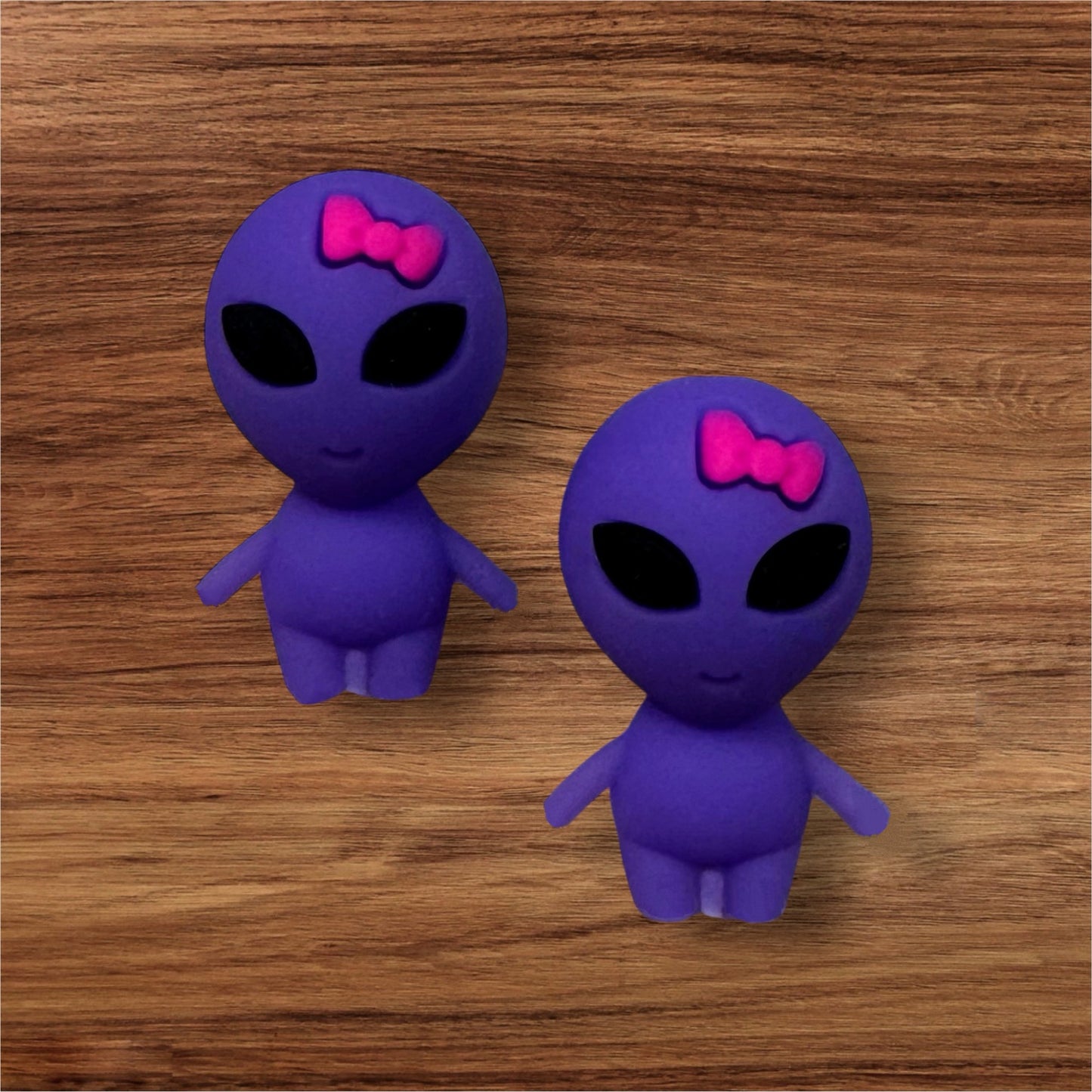 3-D Purple Alien Focal