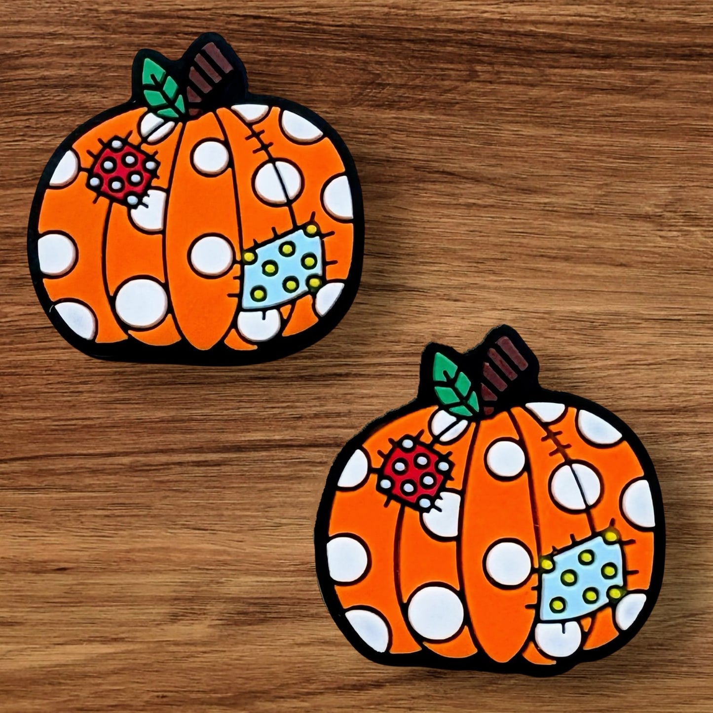 Polka Dot Pumpkin Focal