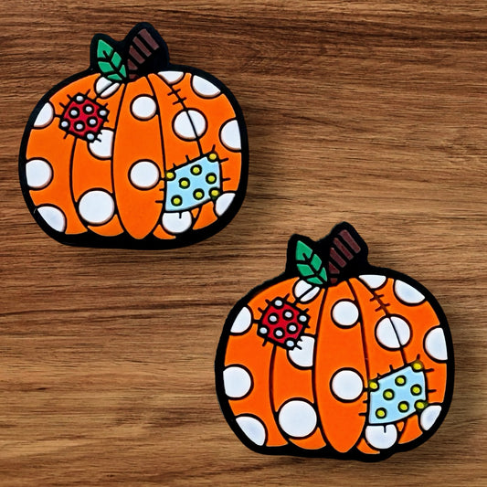 Polka Dot Pumpkin Focal