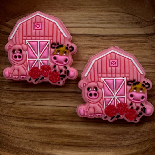 Pink Barn Focal