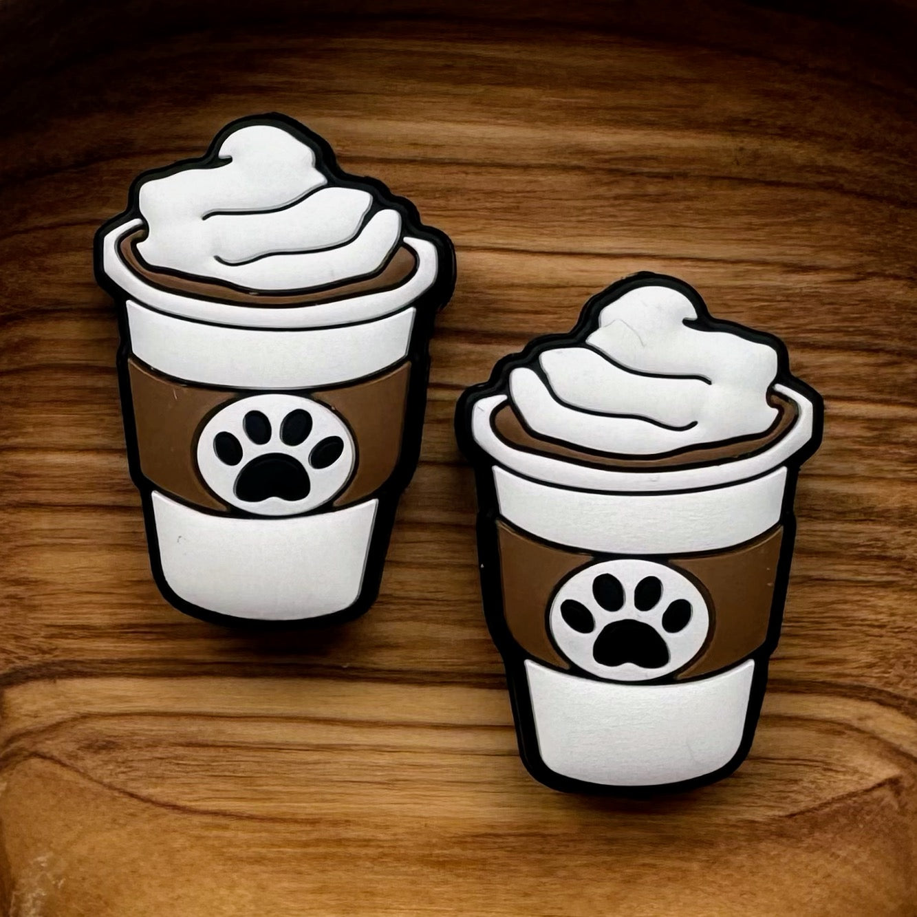 Coffee with Paw Print Focal