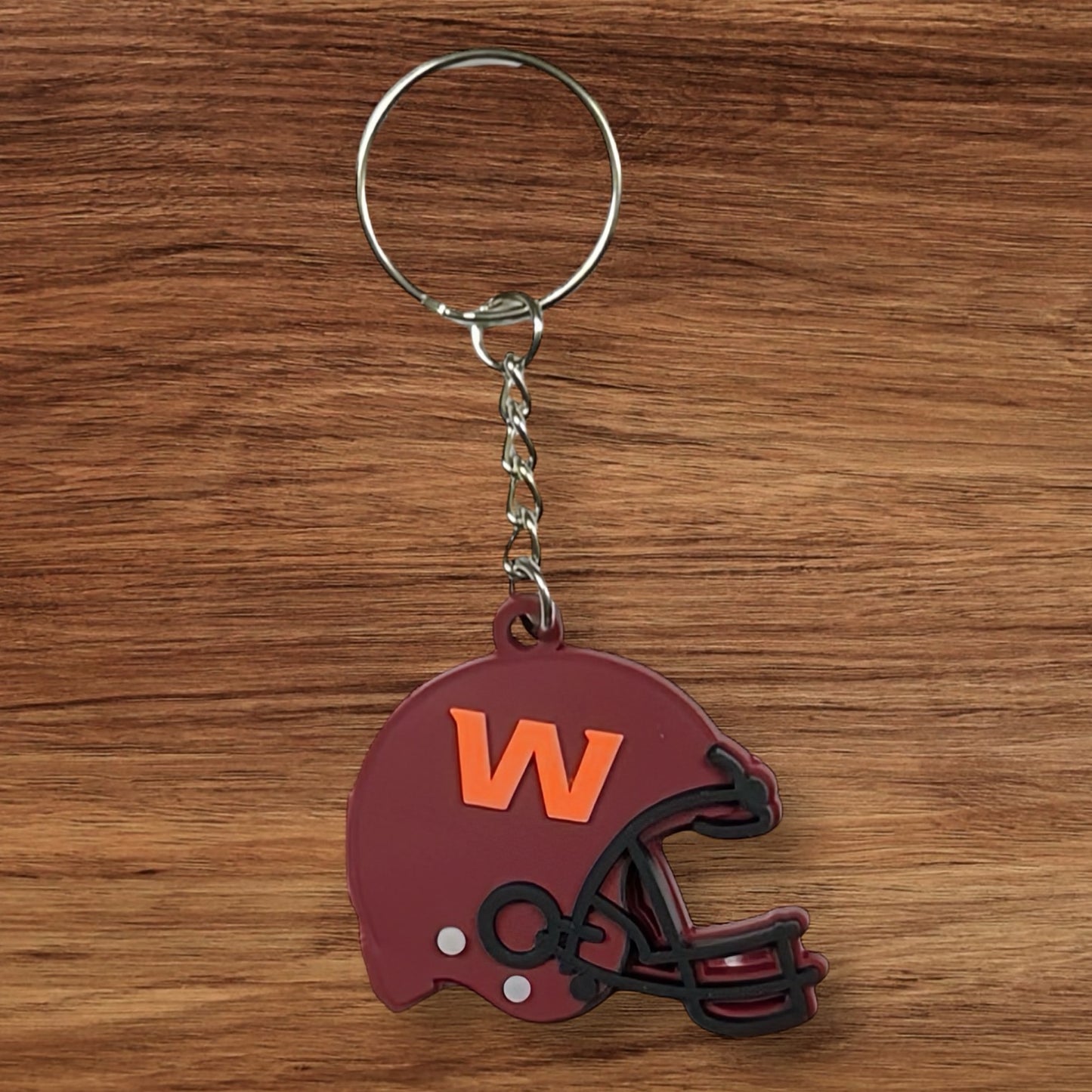 Football PVC Keychain