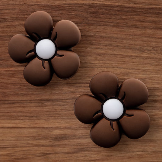Flower Focal (Dark Brown)