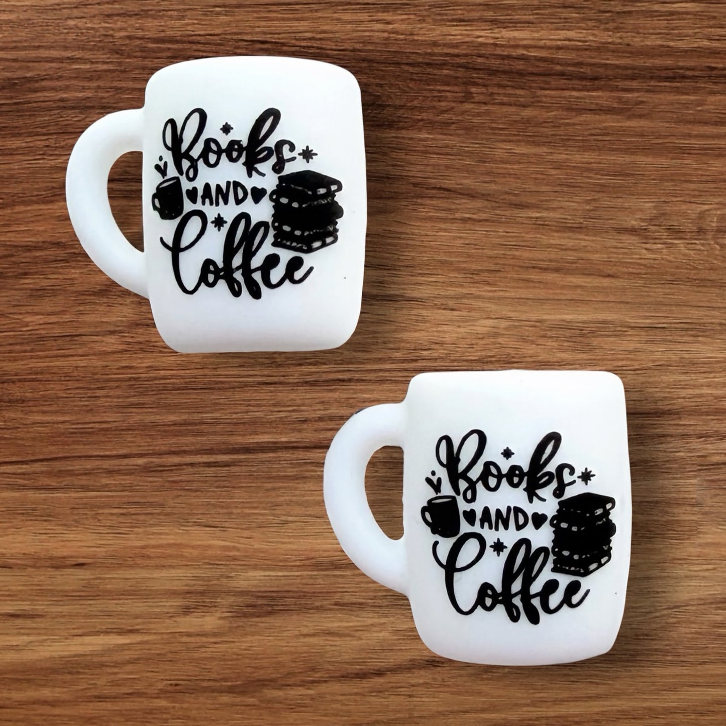 Books & Coffee Mug Focal